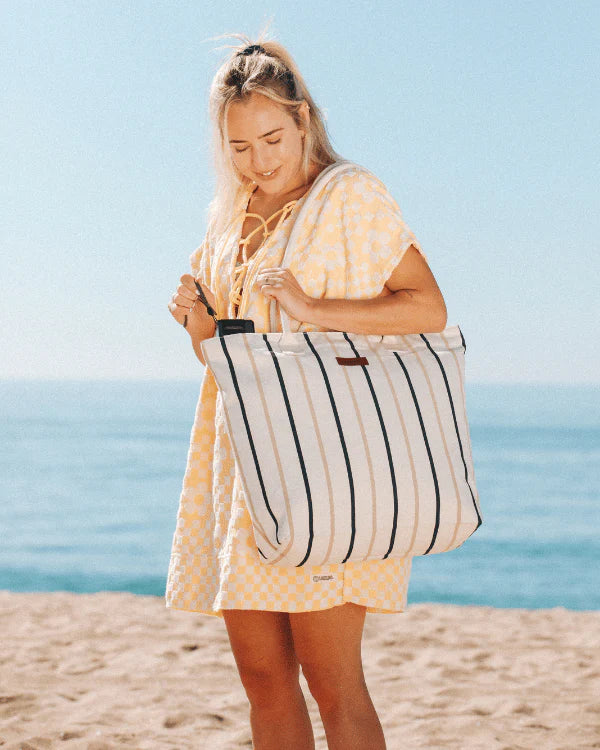 Sandcloud Vert Stripe Tote Bag
