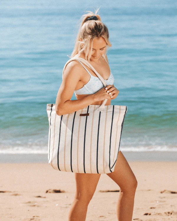 Sandcloud Vert Stripe Tote Bag