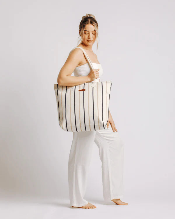 Sandcloud Vert Stripe Tote Bag