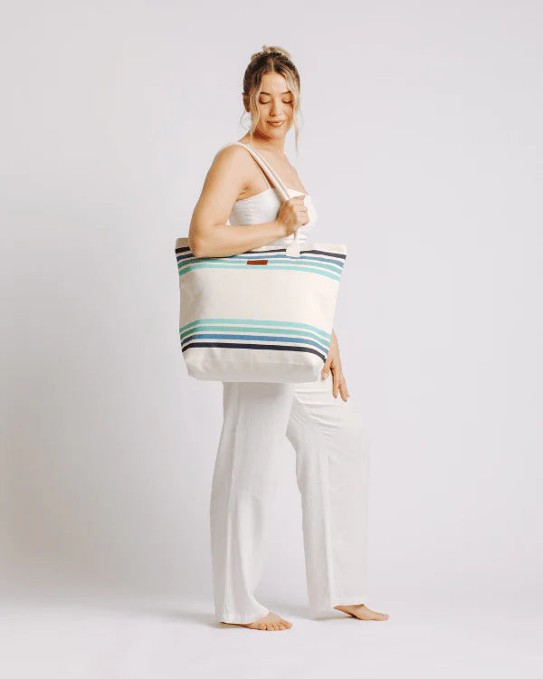 Sandcloud Border Classic Stripe Tote Bag