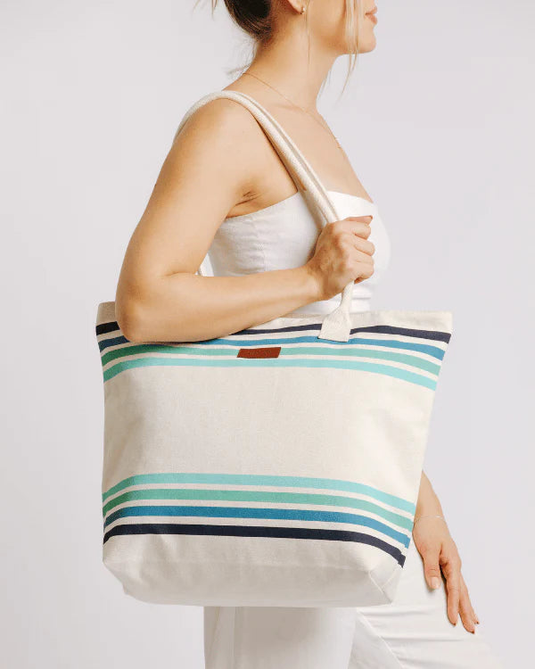 Sandcloud Border Classic Stripe Tote Bag
