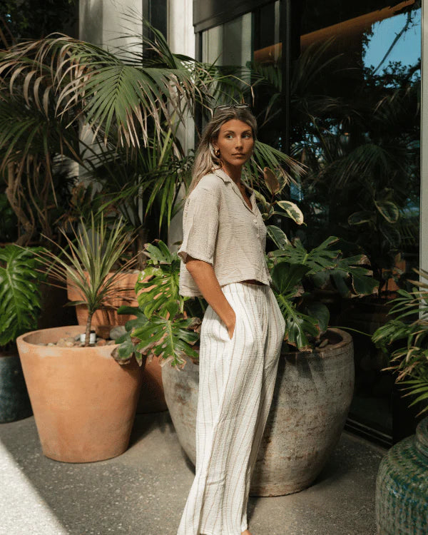 Sandcloud Sagar Gauze Shirt & Hosen Set