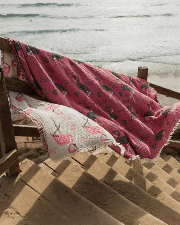 Sandcloud Flamingo XXL PARTY Strandtuch