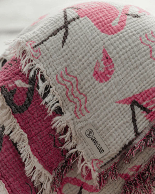 Sandcloud Flamingo XXL PARTY Strandtuch