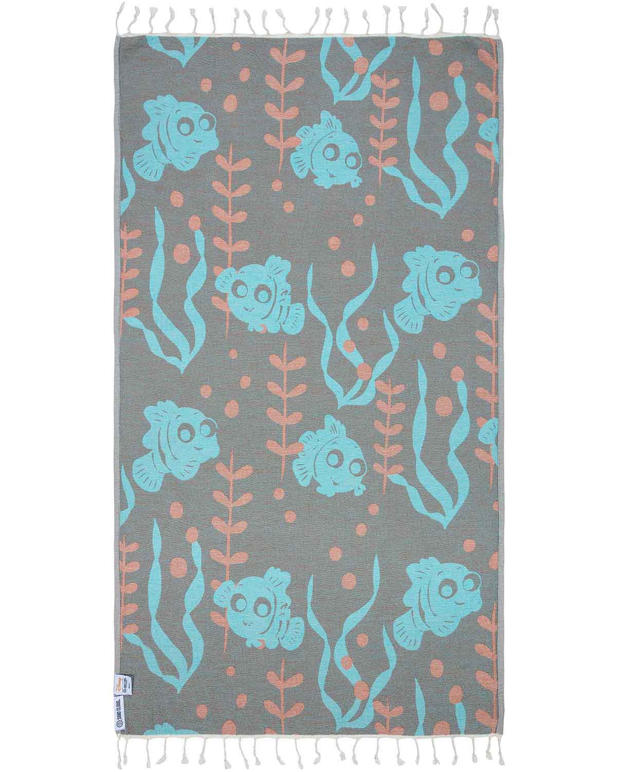 Nemo Seagrass Kids Beach Towel