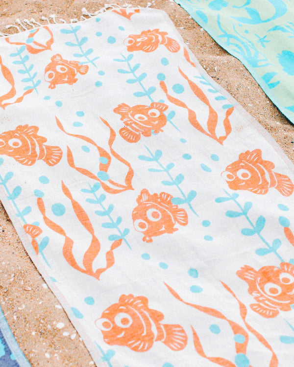 Nemo Seagrass Kids Beach Towel