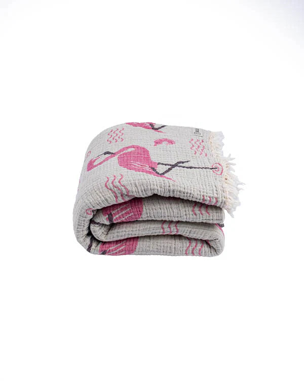 Sandcloud Flamingo XXL PARTY Strandtuch