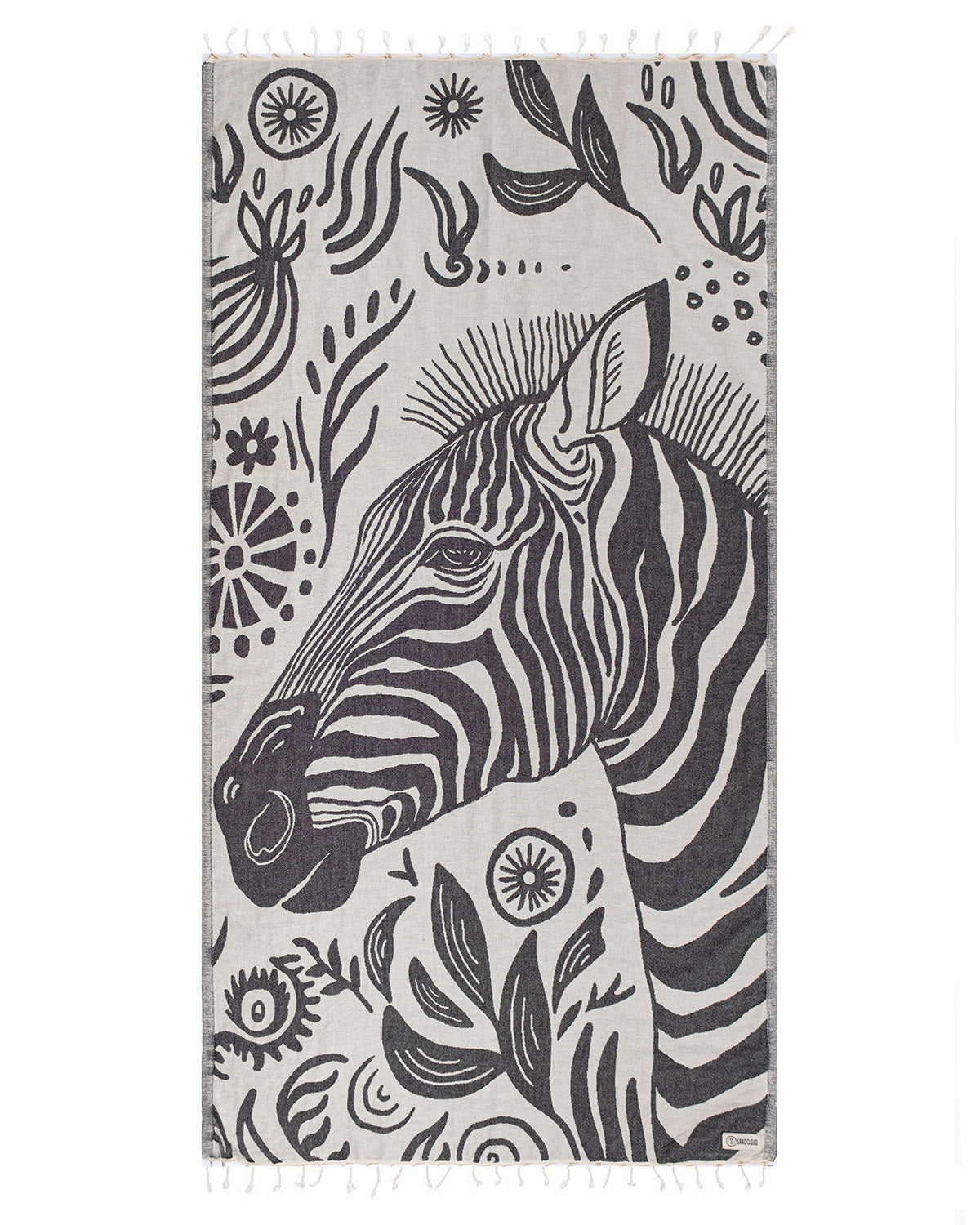Sandcloud Zebra Strandtuch